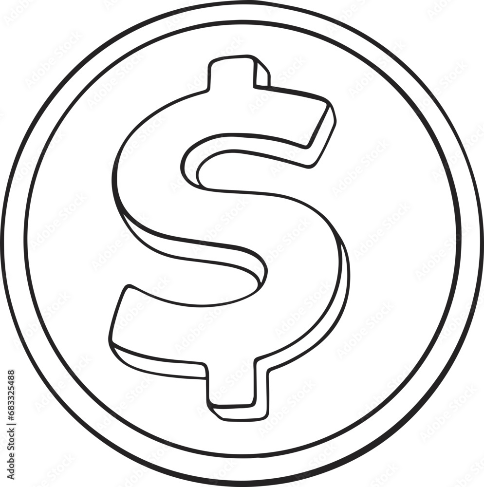 dollar sign icon dollar sign icon