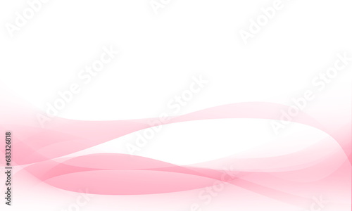 Soft light pink and white color background with curve wave pattern graphics illustration for Abstract Modern Presentation illustration web template backgroung backdrop desktop
