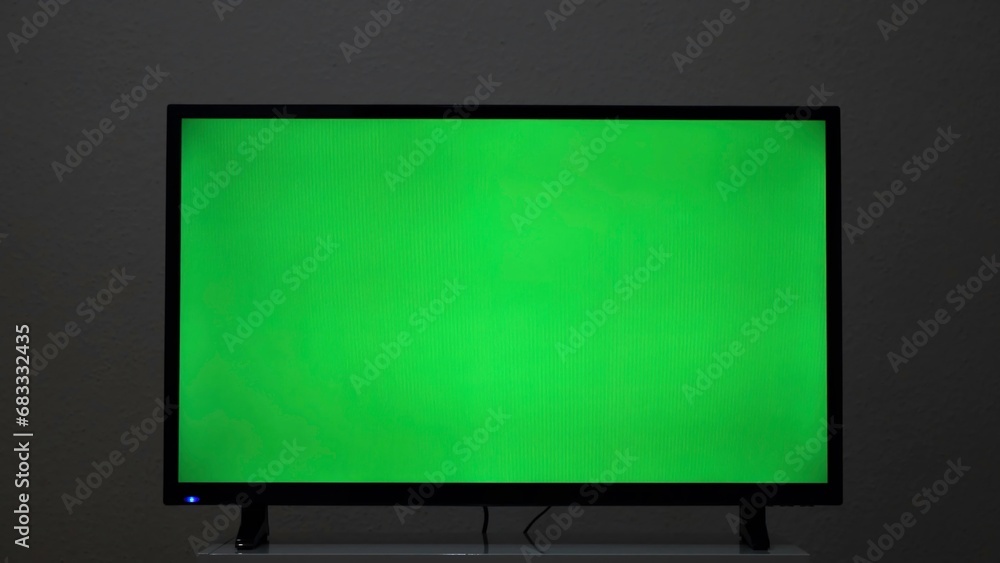 plasma tv green screen