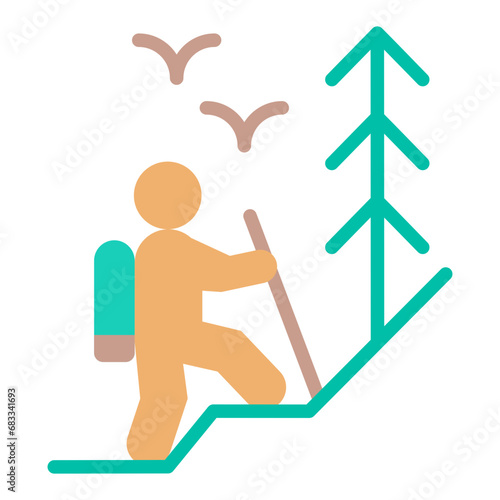 Hiking Icon