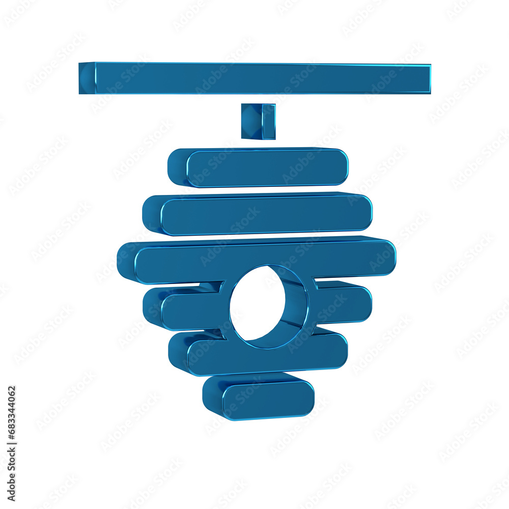 Blue Hive for bees icon isolated on transparent background. Beehive symbol. Apiary and beekeeping. Sweet natural food. Blue Hive for bees icon isolated on transparent background. Beehive symbol. Apiary and beekeeping. Sweet natural food.