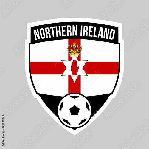 Free Download Shield Football Team Badge of Northern Ireland - GFXLoad