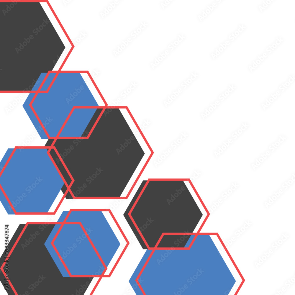 Modern Hexagon Corner Modern Hexagon Corner