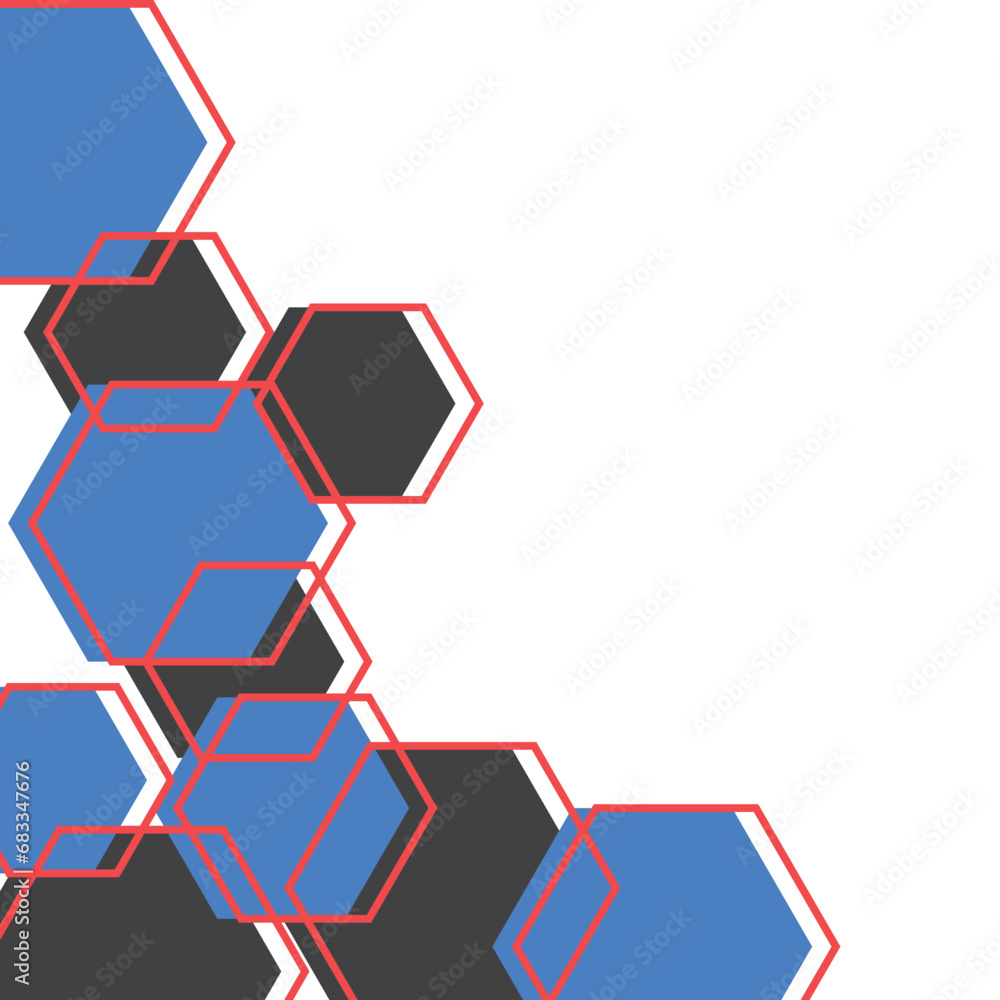 Modern Hexagon Corner Modern Hexagon Corner