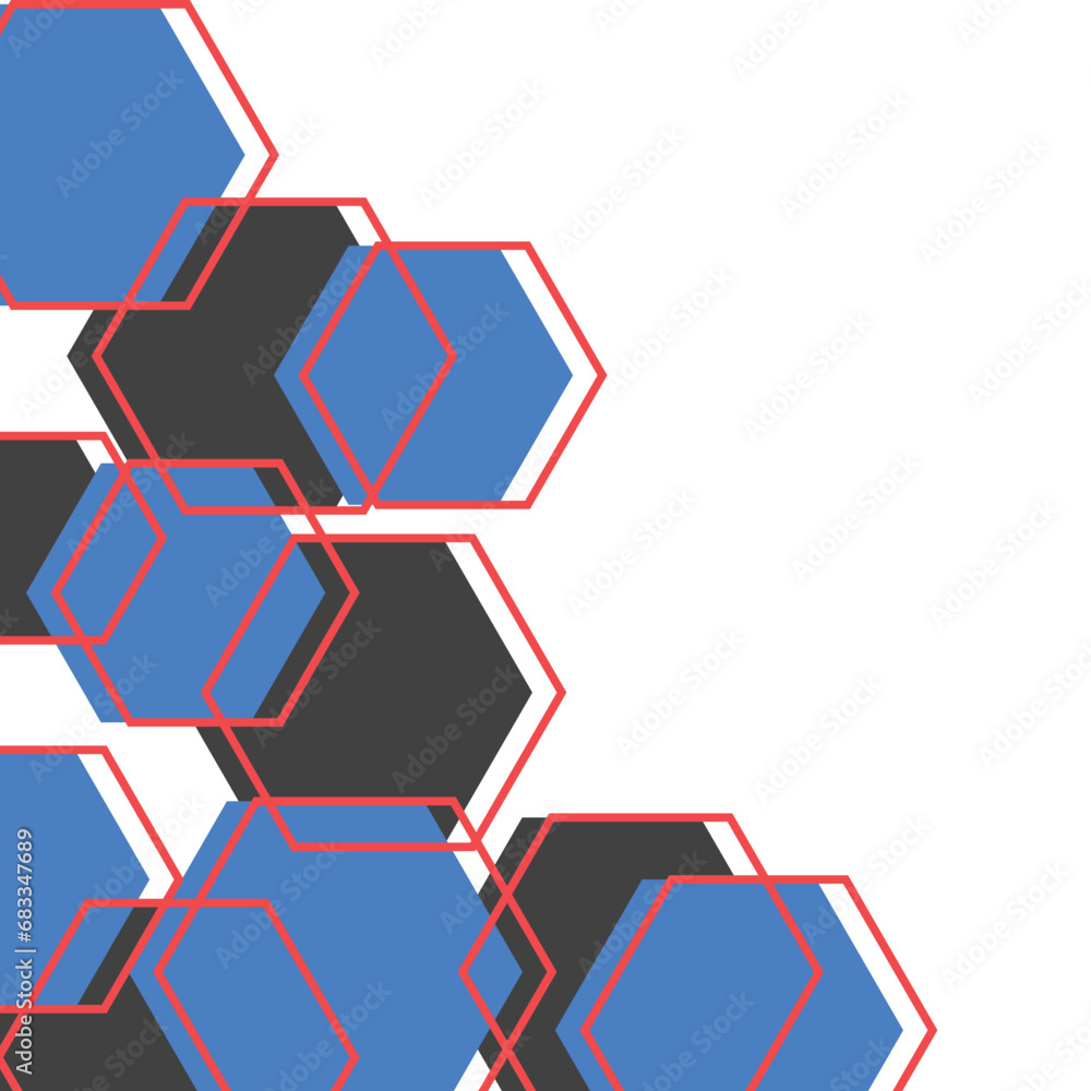 Modern Hexagon Corner Modern Hexagon Corner