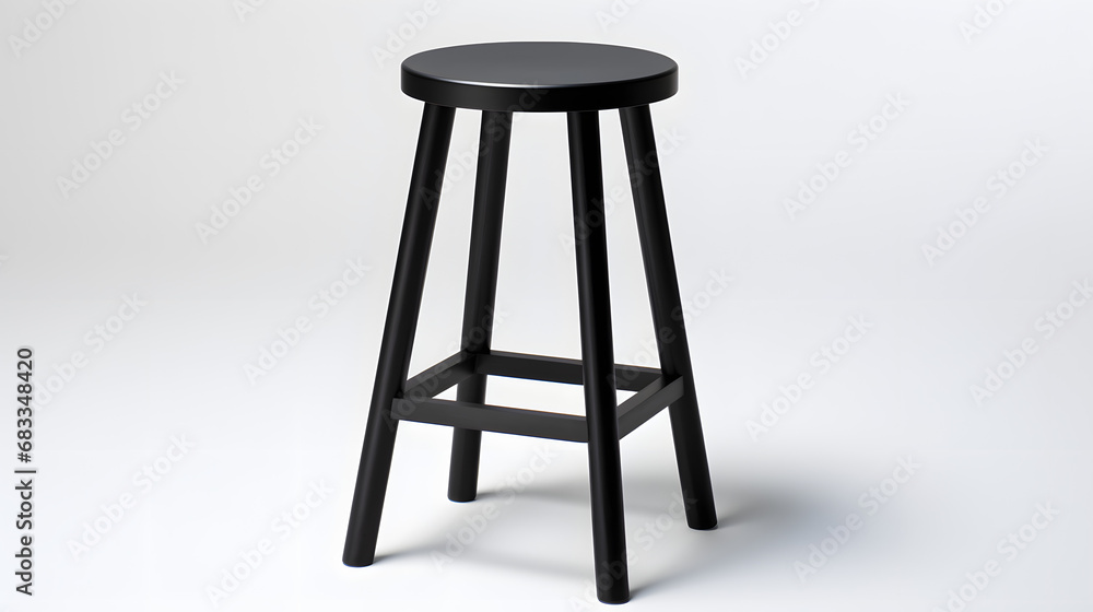 black chair isolated on white background black chair isolated on white background