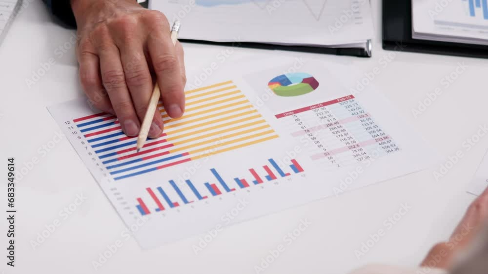 Business Analyst Conducting Economy Research Business Analyst Conducting Economy Research