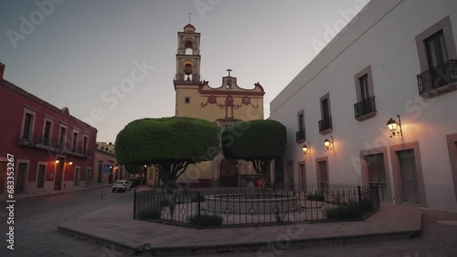 Temple of San Antonio de Padua Catholic church in Santiago de Querétaro, Mexico photo