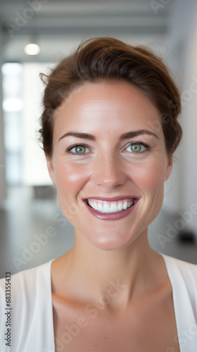 Portrait of a smiling woman