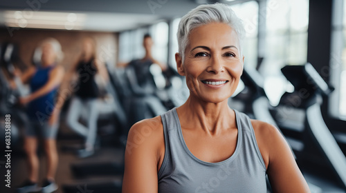 Mature women leading a healthy and active lifestyle