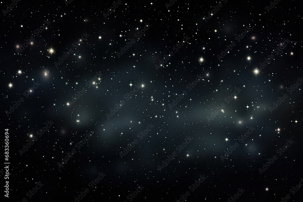 space stellar background, realistic black starry sky