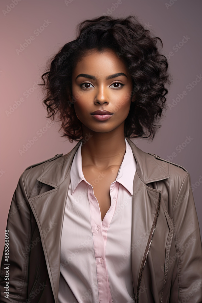 A beautiful American African woman A beautiful American African woman