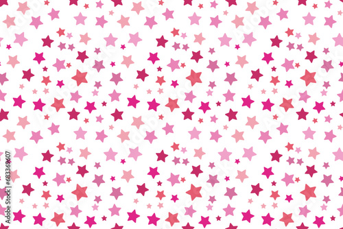 isolated pink stars seamless vector pattern for textile wraping papper cards wallpaper baby boy children Perfect kids fabric Simple Abstract Starry Print Fabric Textile Decoration packaging Magenta