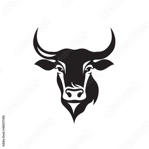 Cow in cartoon, doodle style. Isolated 2d vector illustration in logo, icon style, Eps 10. AI Generative © Anton