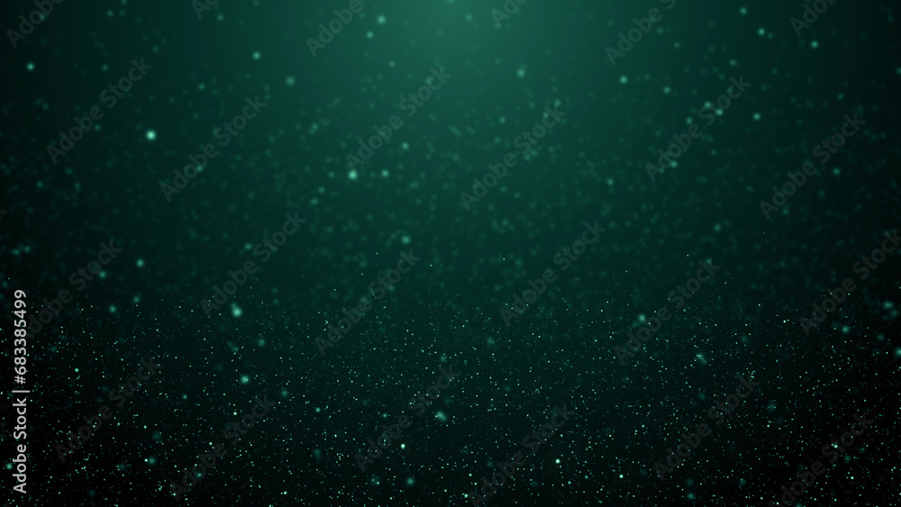 Obraz premium Particles bokeh abstract event game trailer titles cinematic openers digital technology concert background