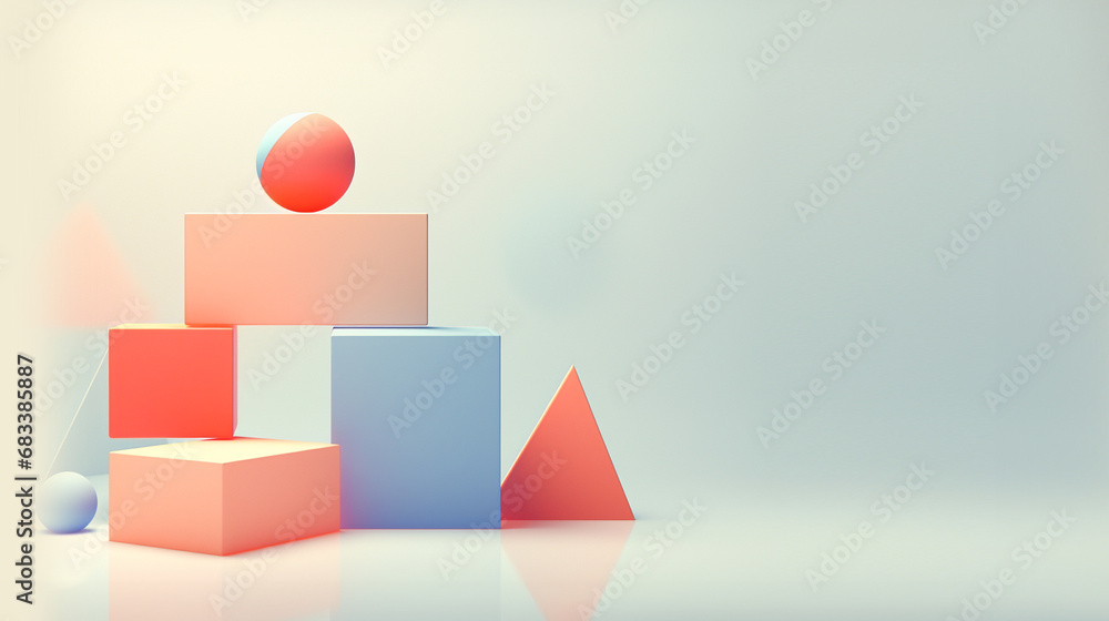 ビジネス背景イラスト アイディア ひらめき 立体 3d ビジネス背景イラスト アイディア ひらめき 立体 3d