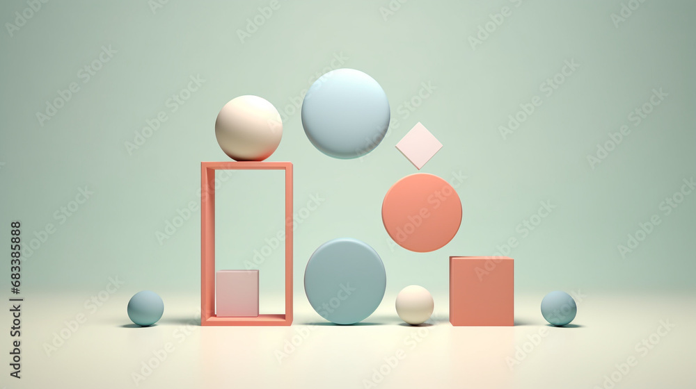 ビジネス背景イラスト アイディア ひらめき 立体 3d ビジネス背景イラスト アイディア ひらめき 立体 3d