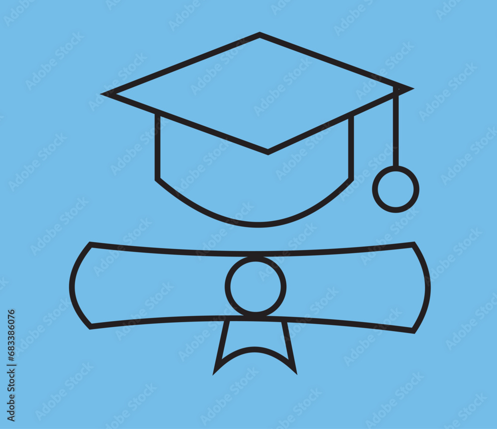 graduation cap and diploma graduation cap and diploma