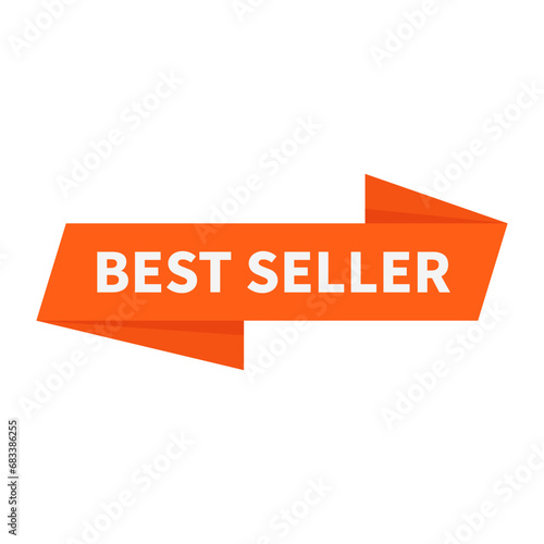 Best Seller In Orange Rectangle Ribbon Shape For Promotion Business Ads Marketing 