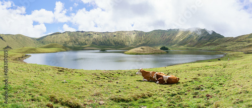 Wallpaper Mural Vulkan Krater Corvo Torontodigital.ca