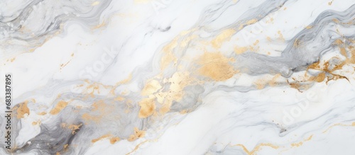 Marble texture with white gold design © Vusal