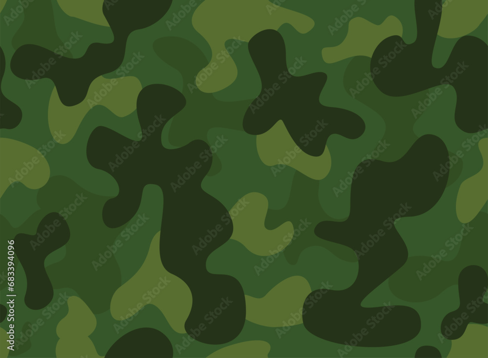 Naklejka premium military camouflage seamless texture background 9