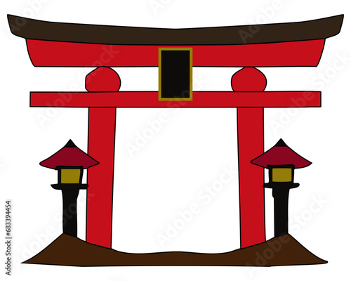 神社の鳥居