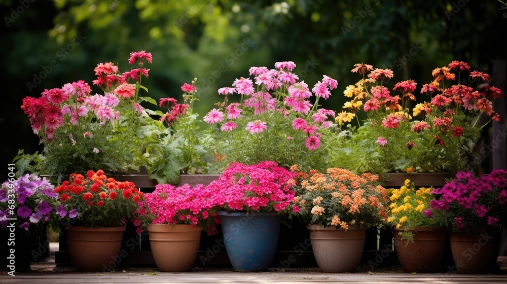 Pretty Container Gardening: A Colorful Background of Varied Plants and Flowers in Pots for Your Garden Pretty Container Gardening: A Colorful Background of Varied Plants and Flowers in Pots for Your Garden