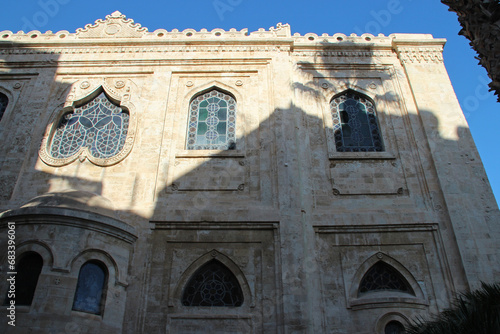 orthodox church (agios titos) in heraklion in crete in greece photo