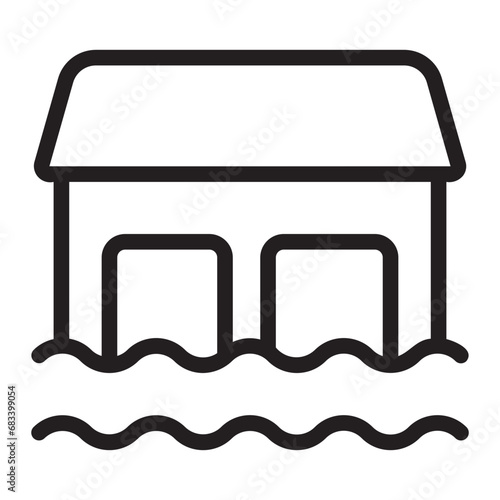flood line icon
