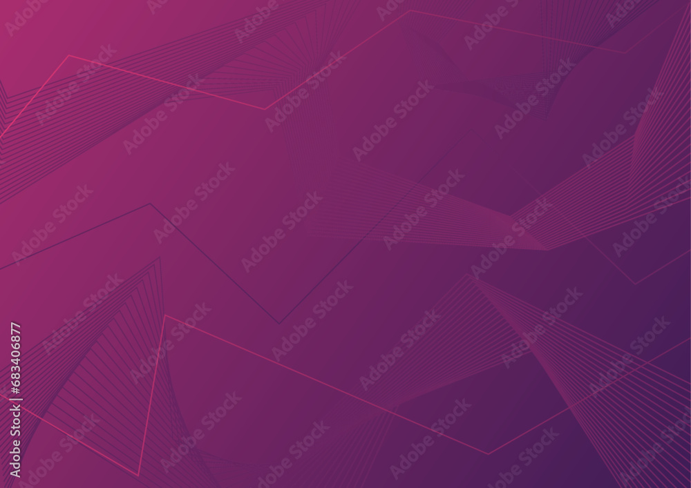 Obraz premium vivid gradient lines abstract design
