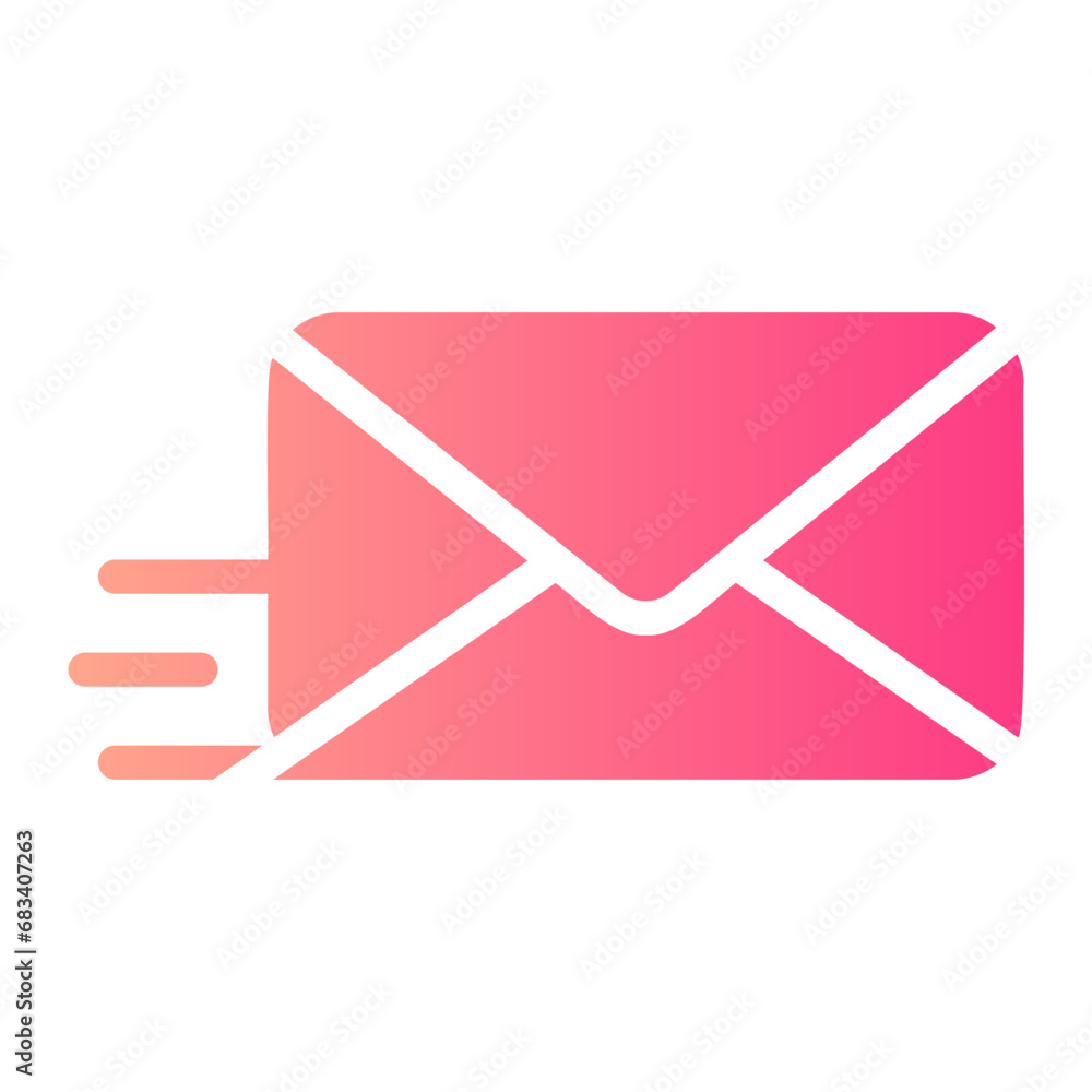 send mail gradient icon send mail gradient icon