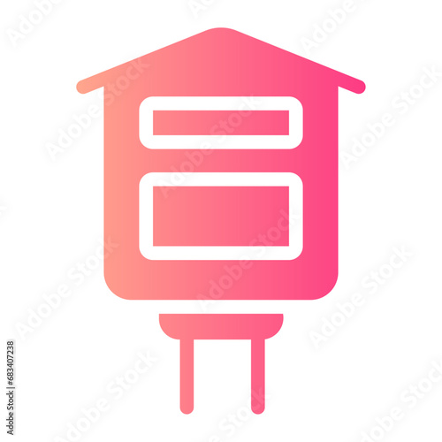 postbox gradient icon