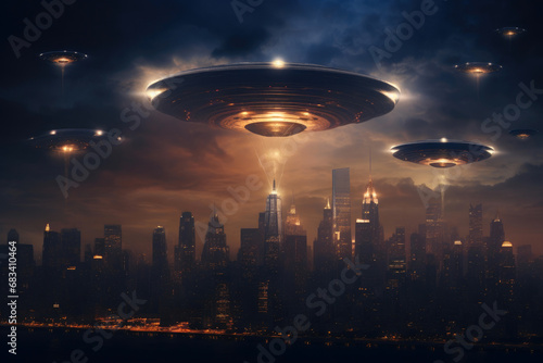 Alien Armada Descends: Citywide Invasion