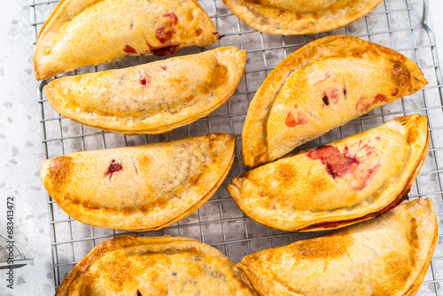 Sweet Cherry Empanadas in Air Fryer