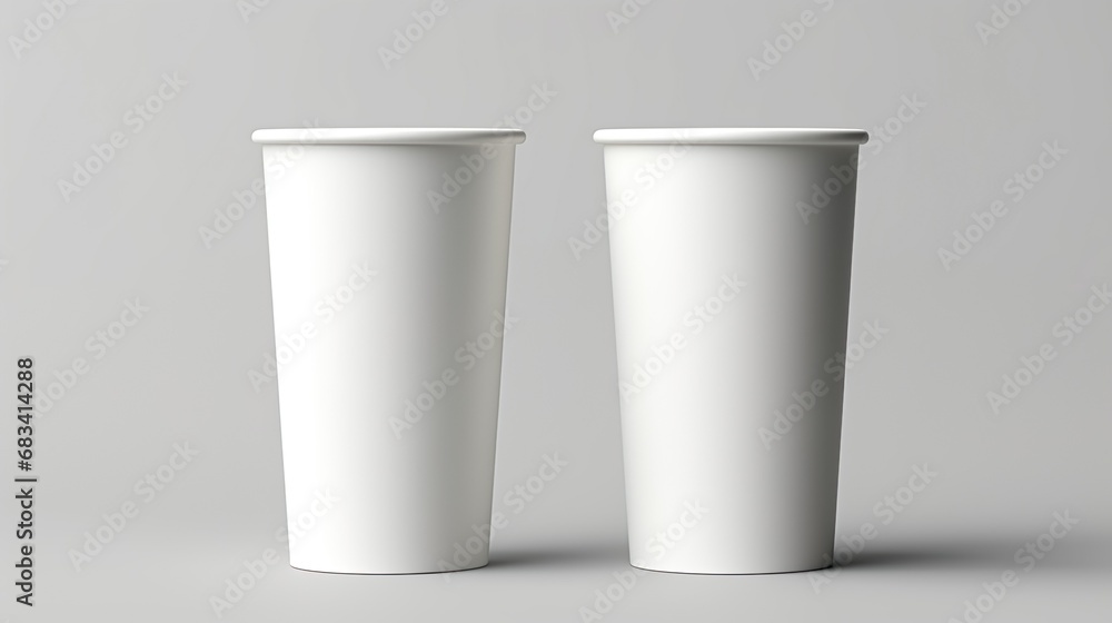 Maqueta de vaso. Generado por IA. Maqueta de vaso. Generado por IA.