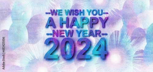 We wish you a happy new year 2024