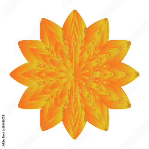 Beautiful decoration ornament mandala design
