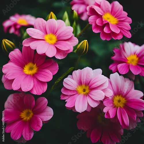 pink and white chrysanthemum