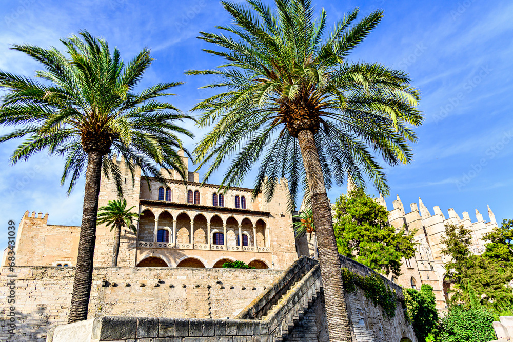 Royal Palace of La Almudaina, Palma de Mallorca Spain
