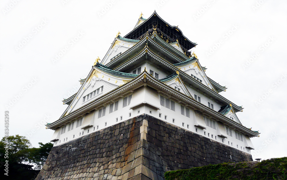 Osaka Castle, Honshu Island, Japan