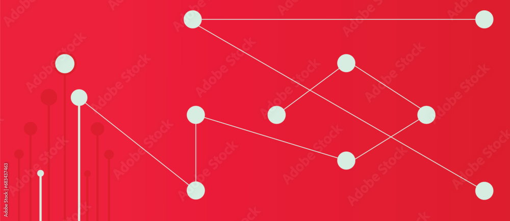 Abstarct simple connection background in red color. Abstarct simple connection background in red color.