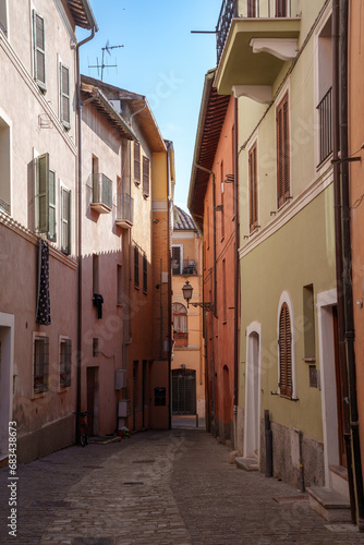 Historic buildings of Terni, Umbria, Italy