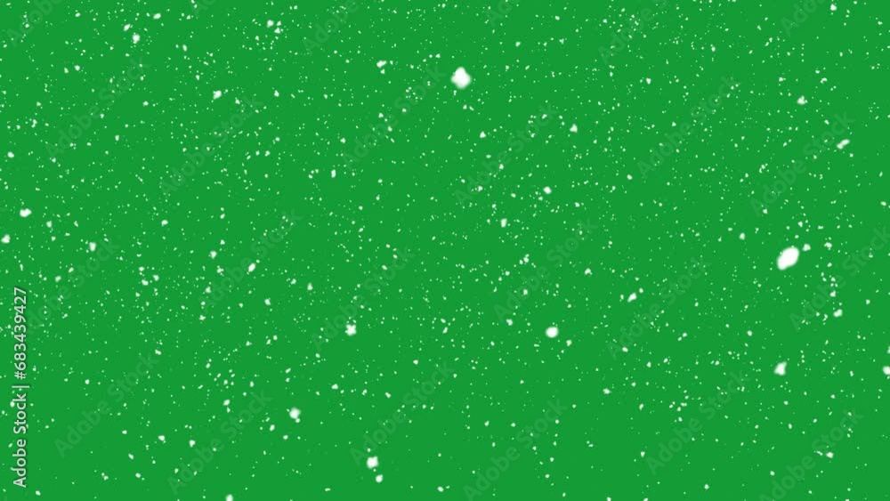 snow falling on green screen snow falling on green screen