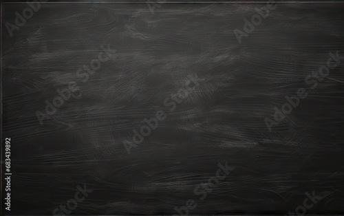 Blank Blackboard School, Chalk rubbed out on blackboard.