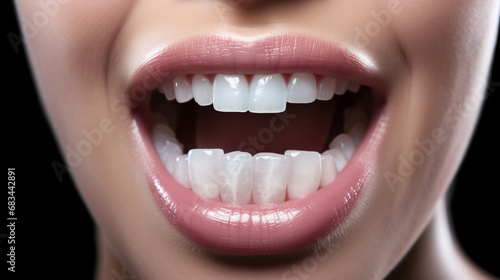 close up of mouth HD 8K wallpaper Stock Photographic Image 