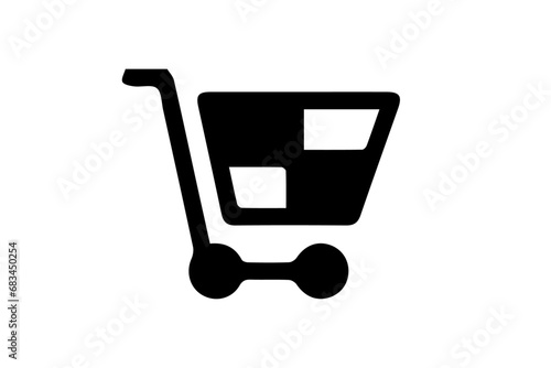 Shopping cart line editable stroke vector art icon. Shopping cart icon for apps and websites. Web store and shop buy logo symbol. EPS10 