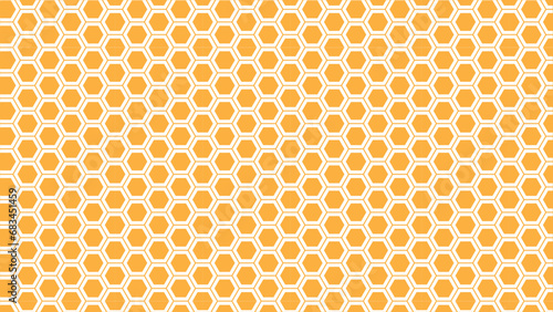 honeycomb background and texture yellow