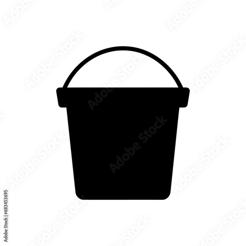 Bucket icon - Simple Vector Illustration