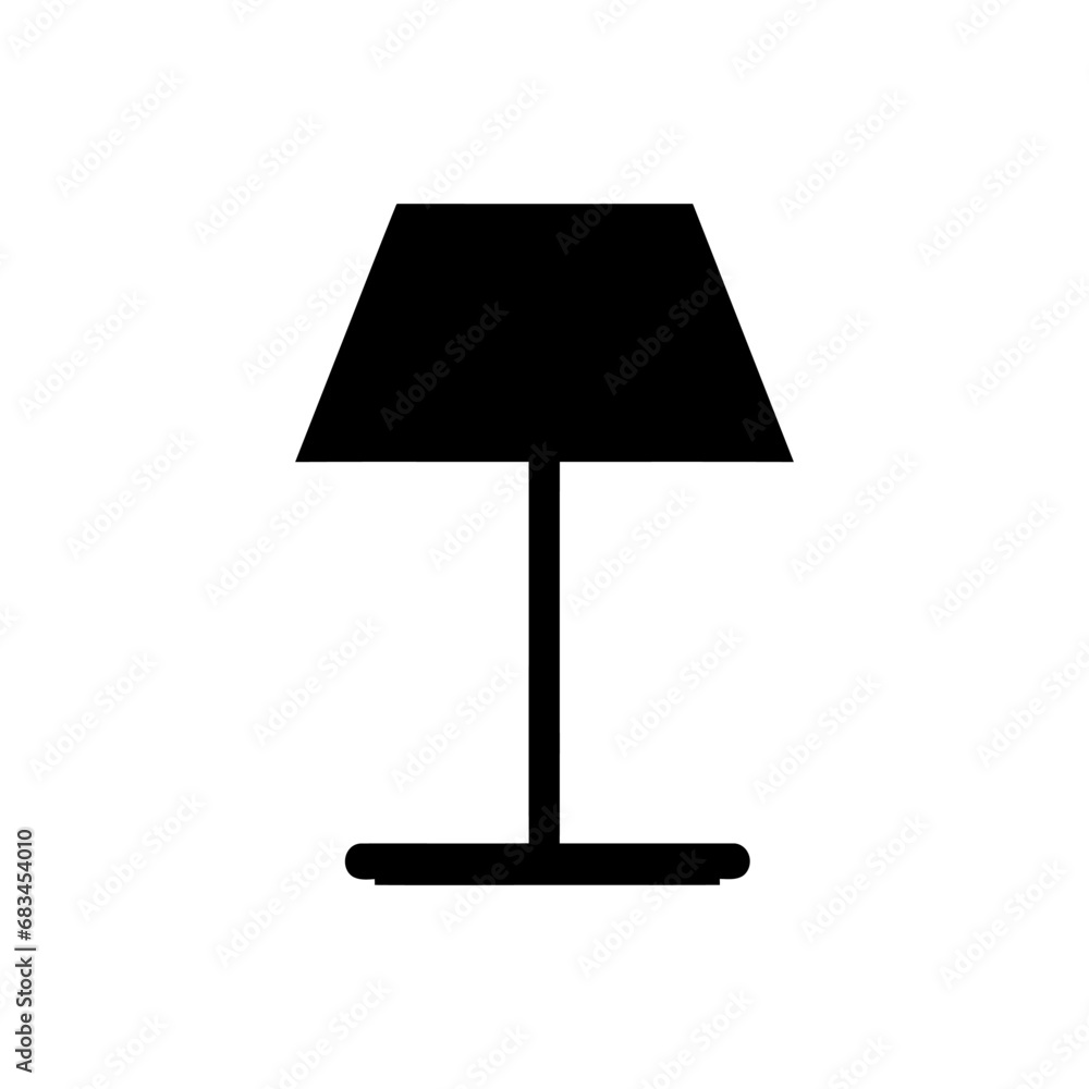 Lamps glyph icon - Simple Vector Illustration Lamps glyph icon - Simple Vector Illustration